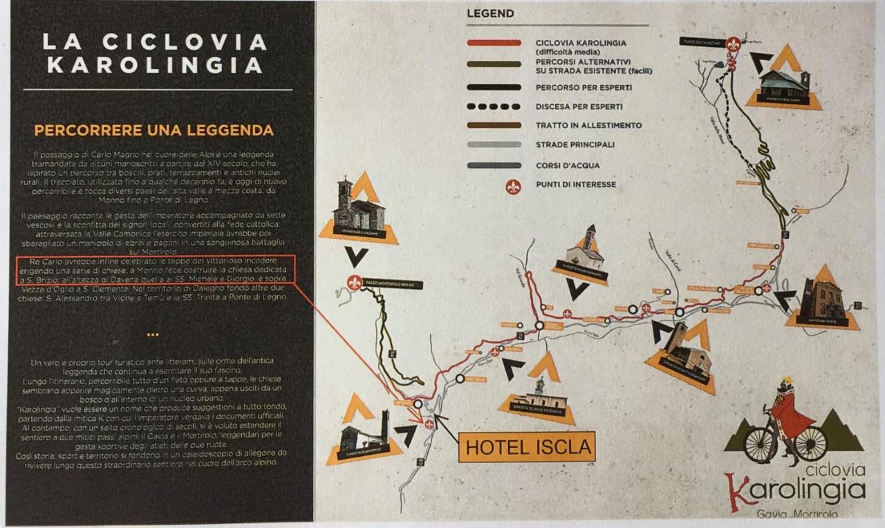 Hotel Iscla Edolo Eksteriør billede